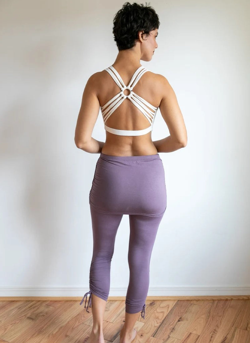 JWZUY Yoga Skirted Leggings with Pockets Women Active Athletic Ruffle  Pleated Golf Tennis Color Block Skirt Pants Purple XL - Walmart.com
